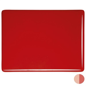 Bullseye 0225-0030 Piment Röd Opal 3mm